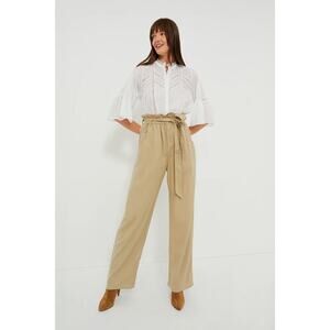 TUCKERNUCK ISABEL MARANT ETOILE Light Khaki Priana Pant NWT size 36